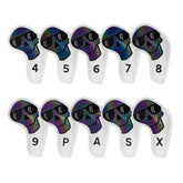 Lesmart Skeleton Leather Golf Club Headcovers with Magnetic